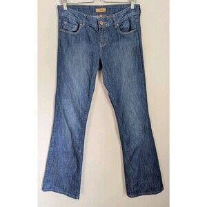 STS Blue Vintage Y2K Low Rise Flare Leg Jeans Women's 9 Stretch Blue Denim Boot